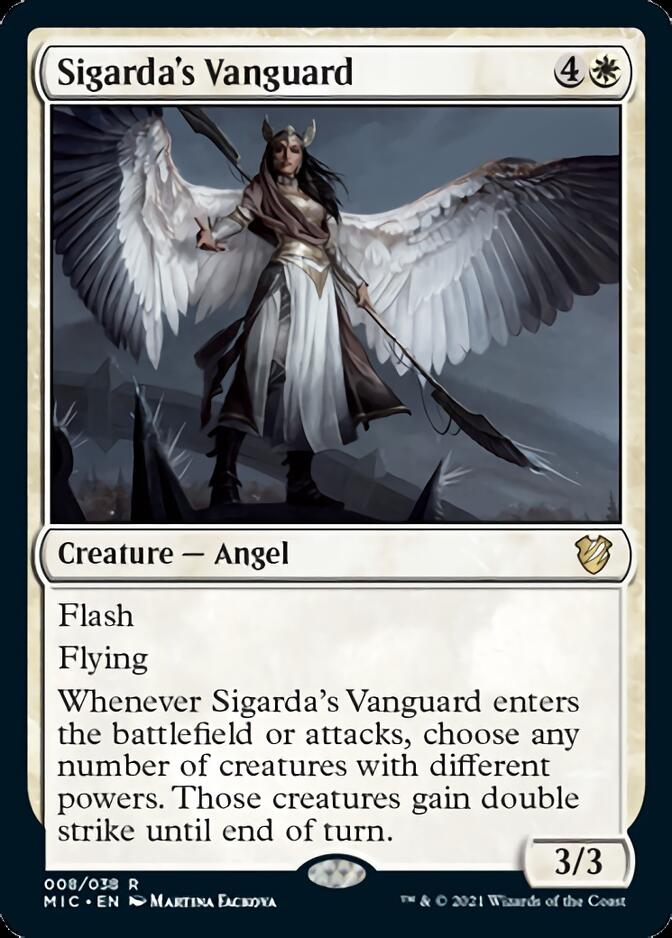 Sigarda's Vanguard [Innistrad: Midnight Hunt Commander] | Odin's Place