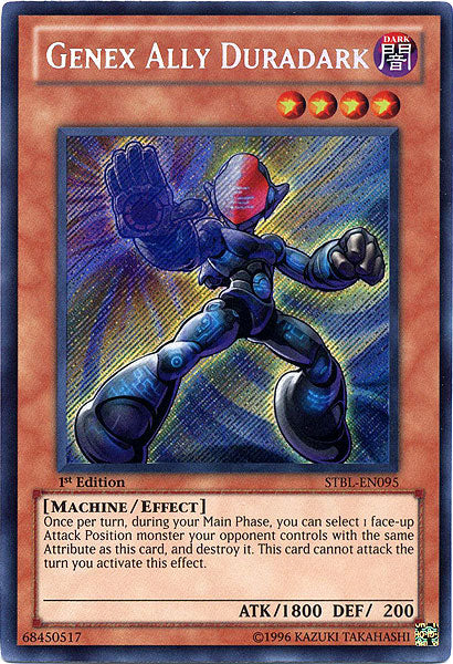 Genex Ally Duradark [STBL-EN095] Secret Rare | Odin's Place