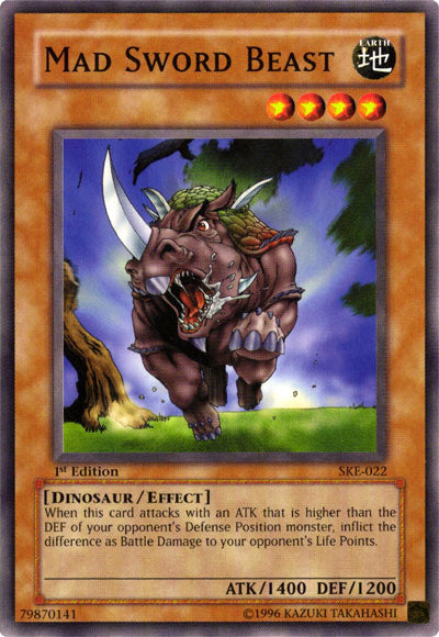 Mad Sword Beast [SKE-022] Common | Odin's Place