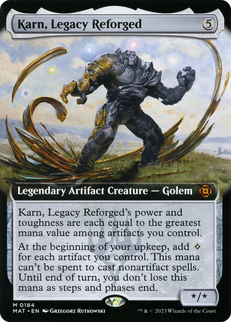 Karn, Legacy Reforged (Extended Art) [March of the Machine: The Aftermath] | Odin's Place