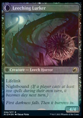 Curse of Leeches // Leeching Lurker [Innistrad: Midnight Hunt Prerelease Promos] | Odin's Place
