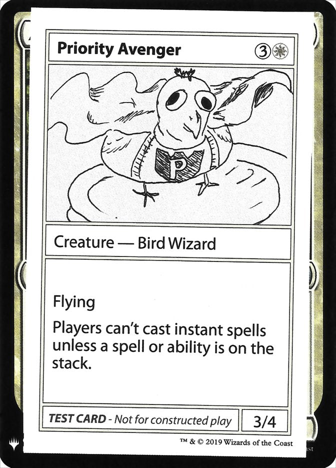Priority Avenger [Mystery Booster Playtest Cards] | Odin's Place