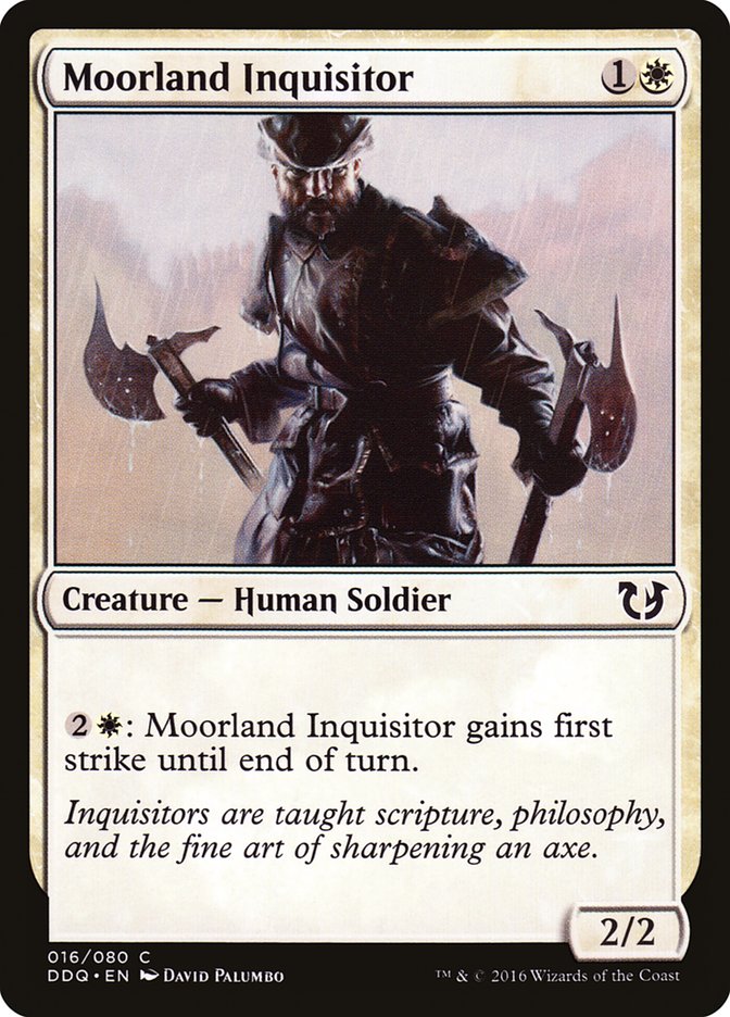 Moorland Inquisitor (16) [Duel Decks: Blessed vs. Cursed] | Odin's Place