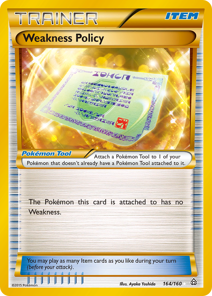 Weakness Policy (164/160) [XY: Primal Clash] | Odin's Place