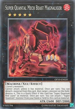 Super Quantal Mech Beast Magnaliger [OP10-EN020] Common | Odin's Place