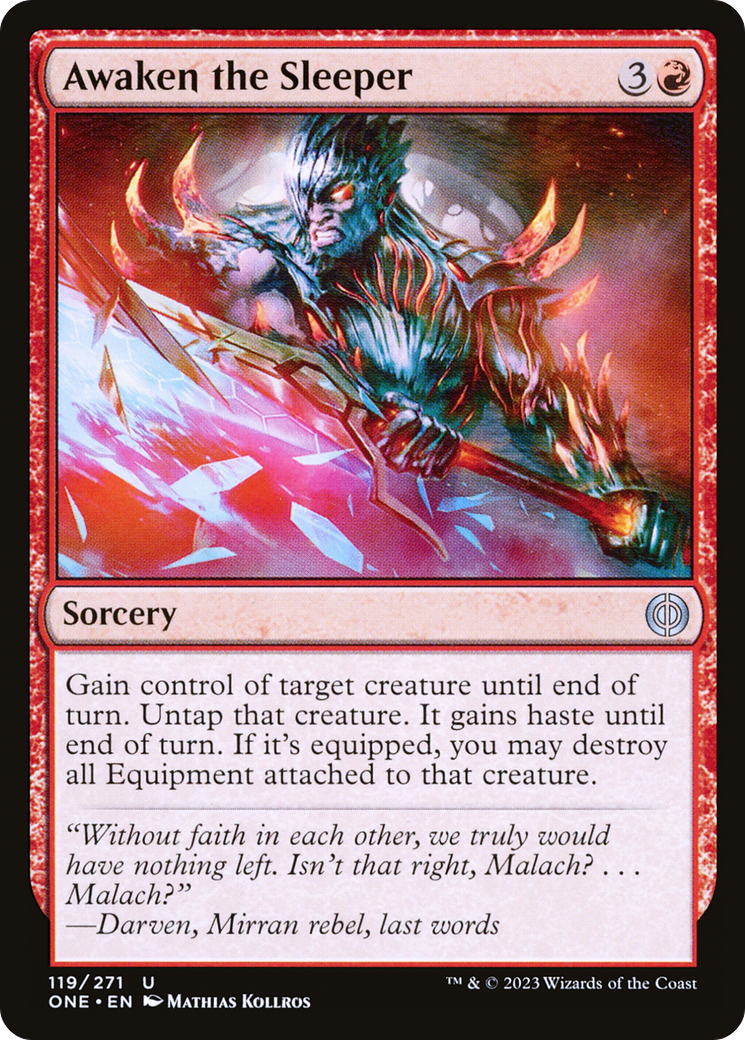 Awaken the Sleeper [Phyrexia: All Will Be One] | Odin's Place
