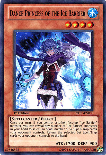 Dance Princess of the Ice Barrier [STBL-EN033] Super Rare | Odin's Place