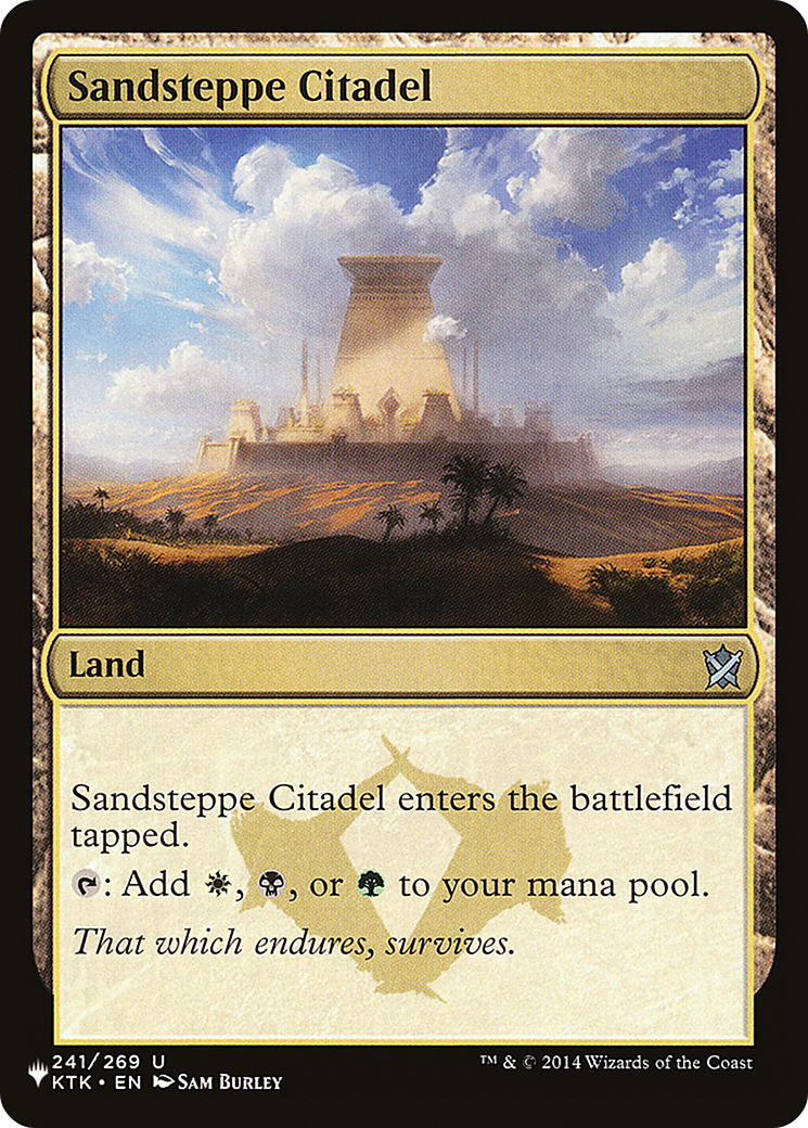 Sandsteppe Citadel [Secret Lair: From Cute to Brute] | Odin's Place