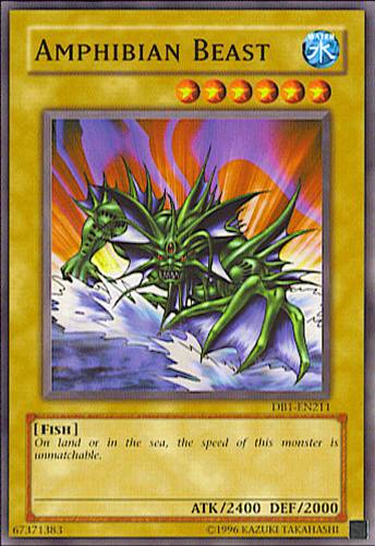 Amphibian Beast [DB1-EN211] Common | Odin's Place