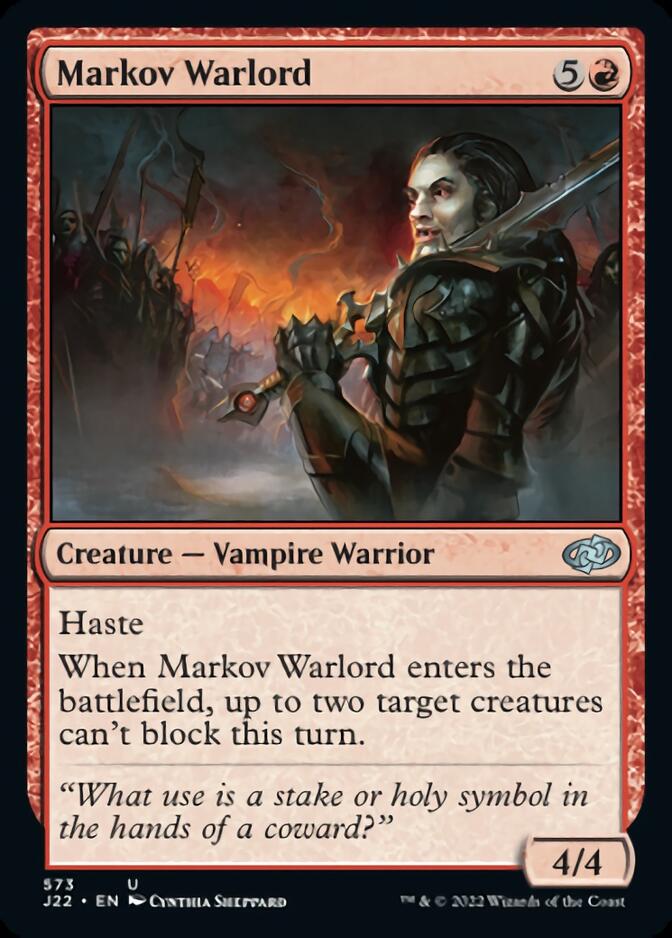 Markov Warlord [Jumpstart 2022] | Odin's Place