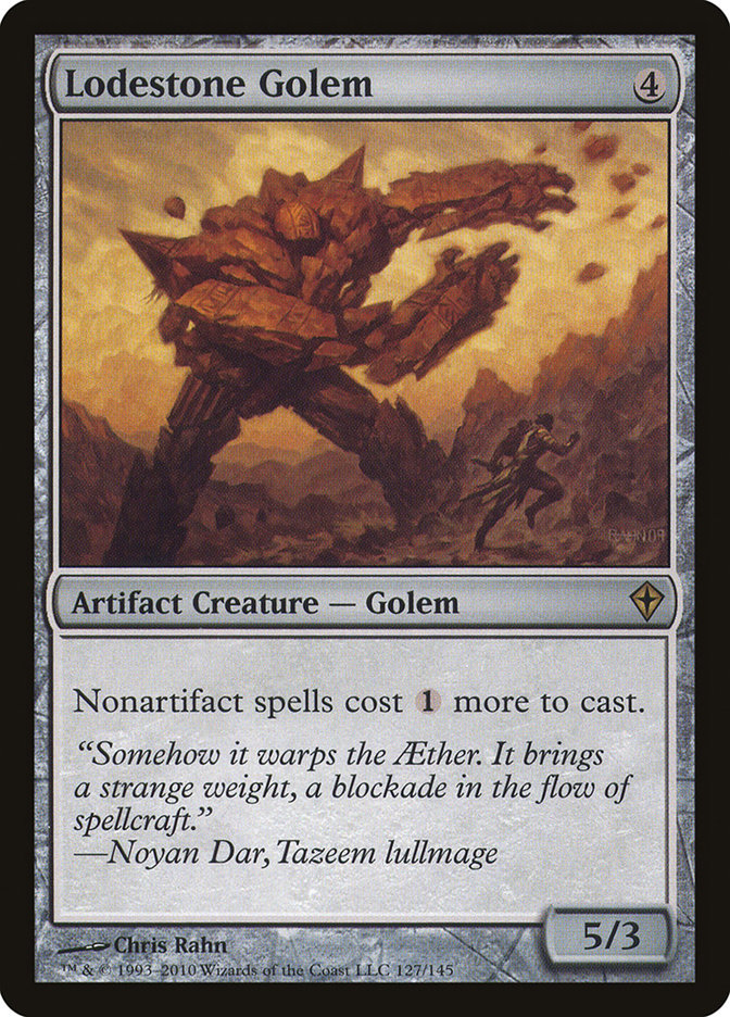 Lodestone Golem (127) [Worldwake] | Odin's Place