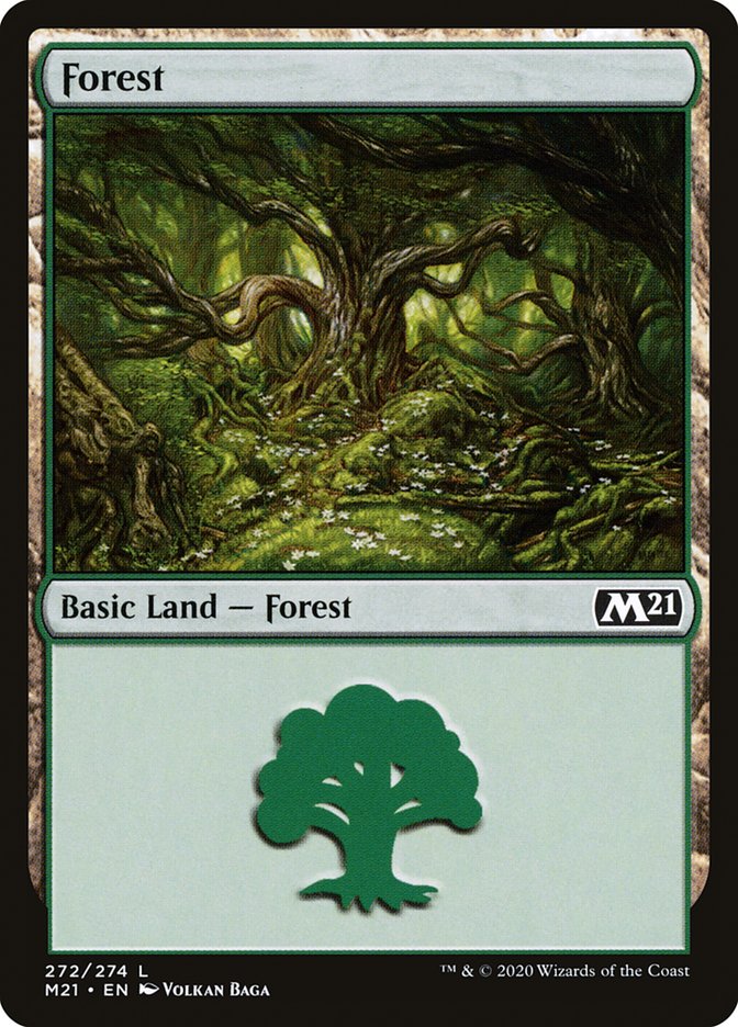 Forest (272) [Core Set 2021] | Odin's Place