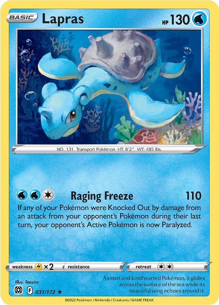 Lapras (031/172) [Sword & Shield: Brilliant Stars] | Odin's Place