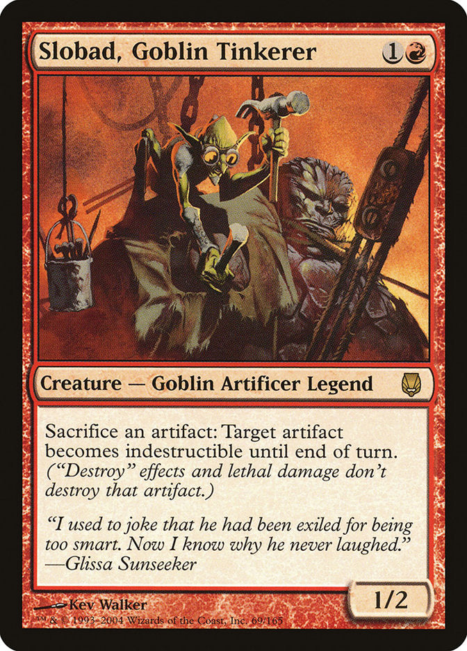 Slobad, Goblin Tinkerer (69) [Darksteel] | Odin's Place