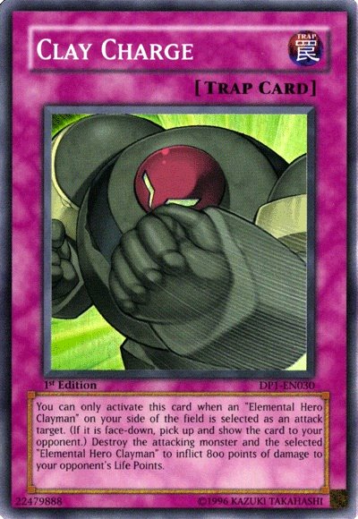 Clay Charge [DP1-EN030] Super Rare | Odin's Place