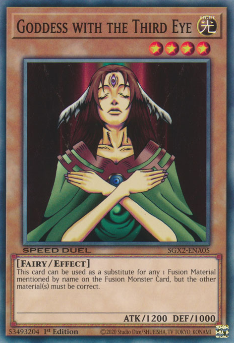 Goddess with the Third Eye [SGX2-ENA05] Common | Odin's Place