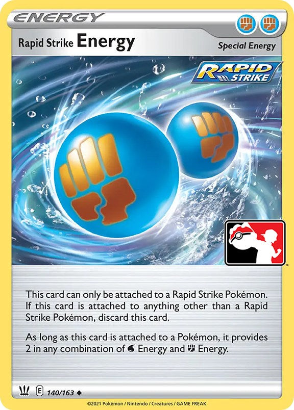 Rapid Strike Energy (140/163) [Prize Pack Series Two] | Odin's Place