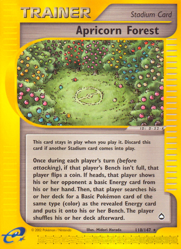 Apricorn Forest (118/147) [Aquapolis] | Odin's Place