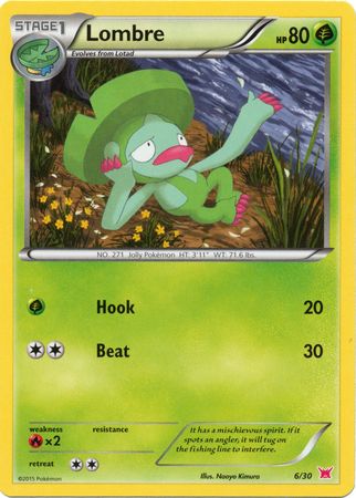 Lombre (6/30) [XY: Trainer Kit 2 - Latias] | Odin's Place