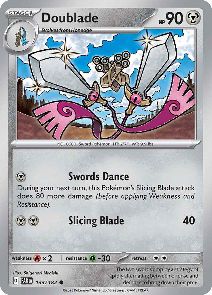 Doublade (133/182) [Scarlet & Violet: Paradox Rift] | Odin's Place