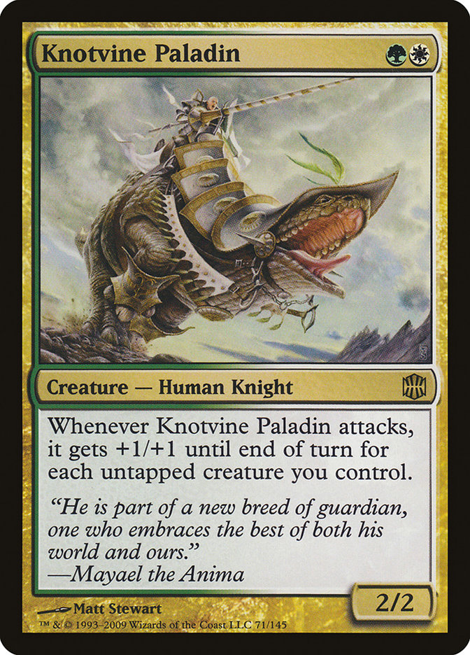 Knotvine Paladin (71) [Alara Reborn] | Odin's Place