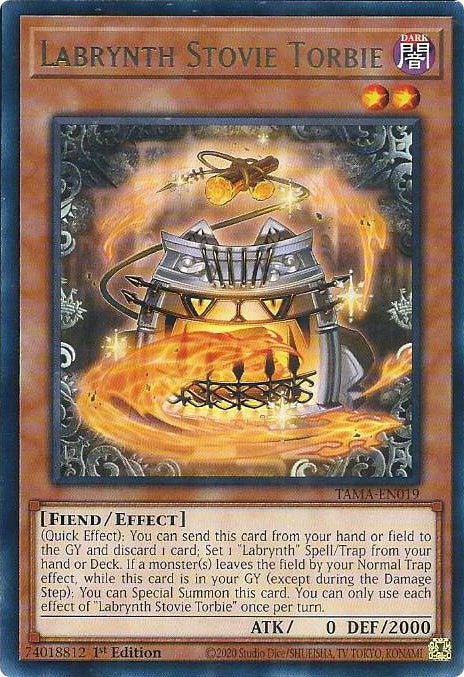 Labrynth Stovie Torbie [TAMA-EN019] Rare | Odin's Place
