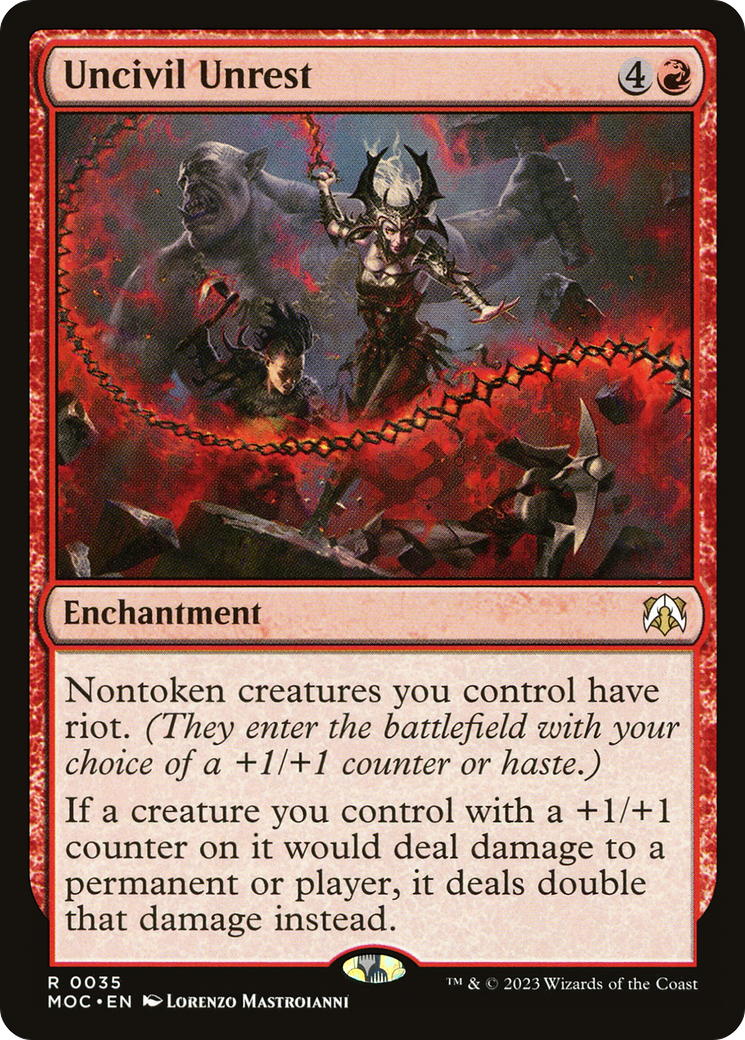 Uncivil Unrest [March of the Machine Commander] | Odin's Place