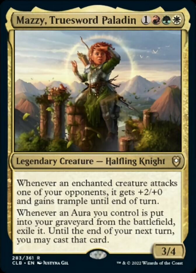 Mazzy, Truesword Paladin [Commander Legends: Battle for Baldur's Gate] | Odin's Place