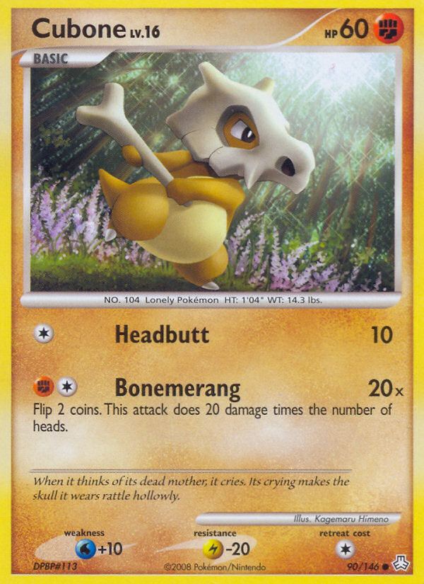 Cubone (90/146) [Diamond & Pearl: Legends Awakened] | Odin's Place