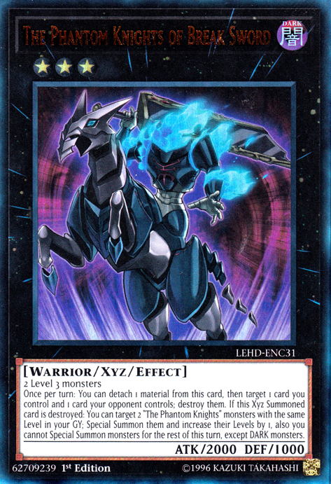 The Phantom Knights of Break Sword [LEHD-ENC31] Ultra Rare | Odin's Place