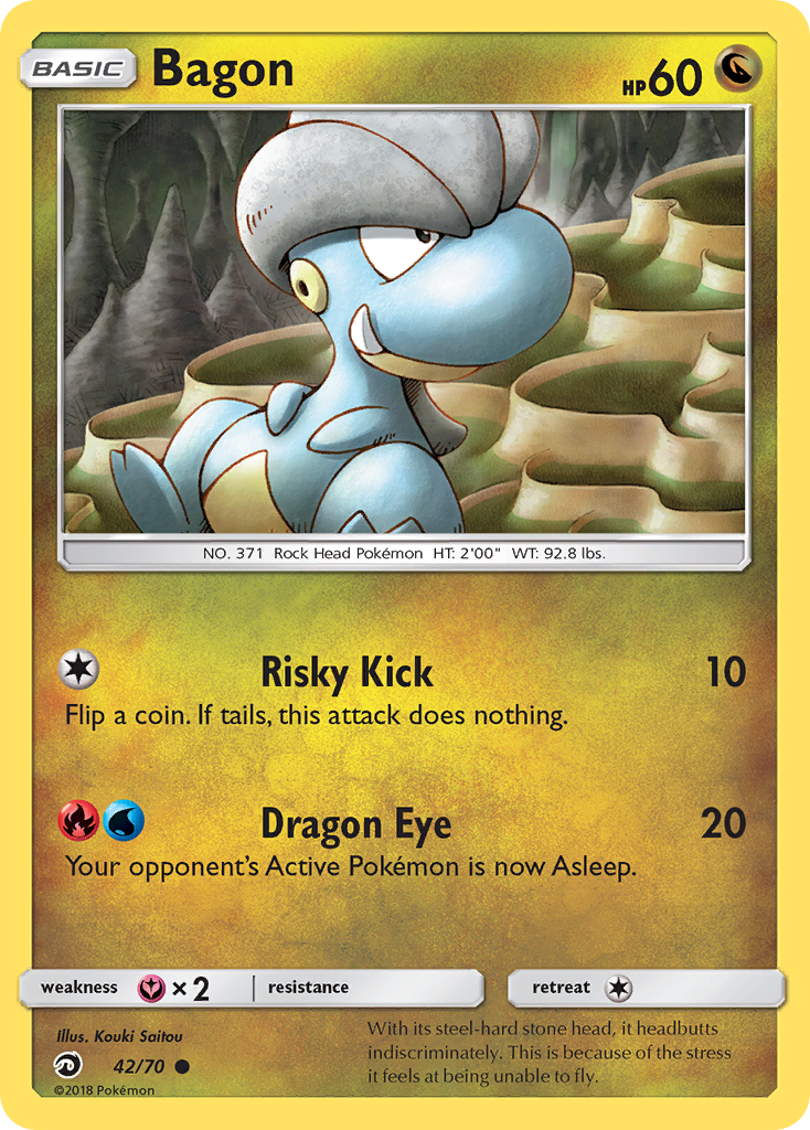 Bagon (42/70) [Sun & Moon: Dragon Majesty] | Odin's Place