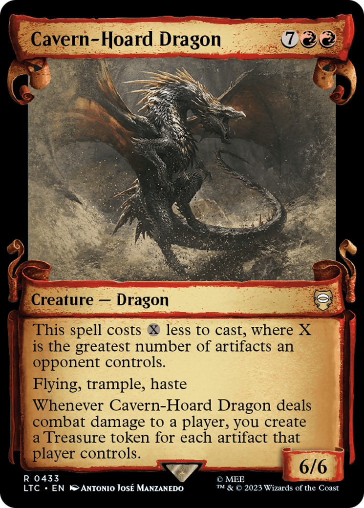 Cavern-Hoard Dragon [The Lord of the Rings: Tales of Middle-Earth Commander Showcase Scrolls] | Odin's Place