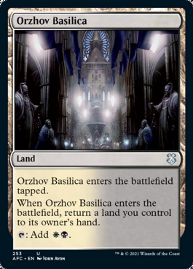 Orzhov Basilica [Dungeons & Dragons: Adventures in the Forgotten Realms Commander] | Odin's Place