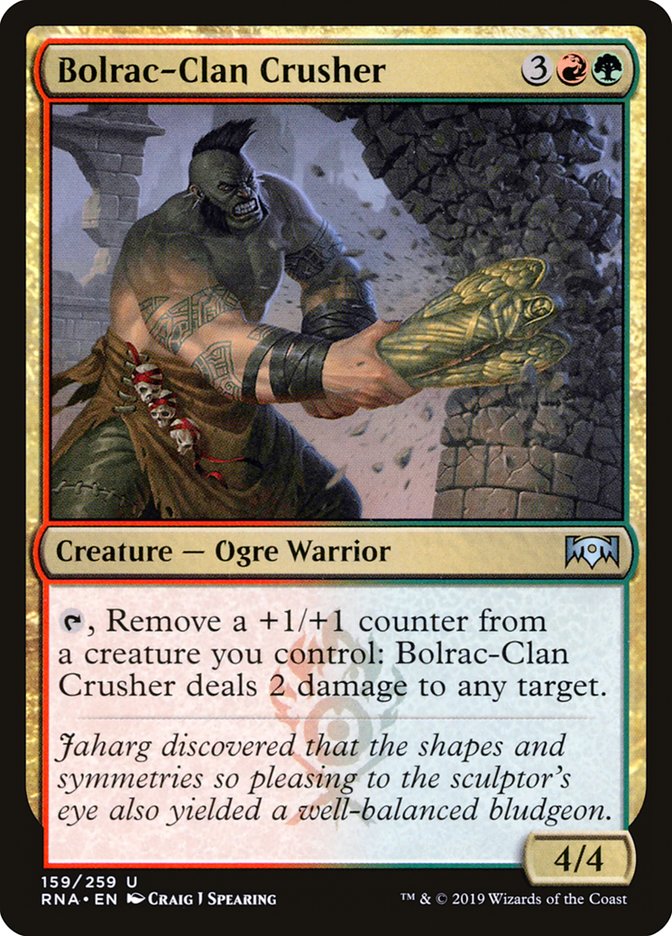Bolrac-Clan Crusher (159) [Ravnica Allegiance] | Odin's Place