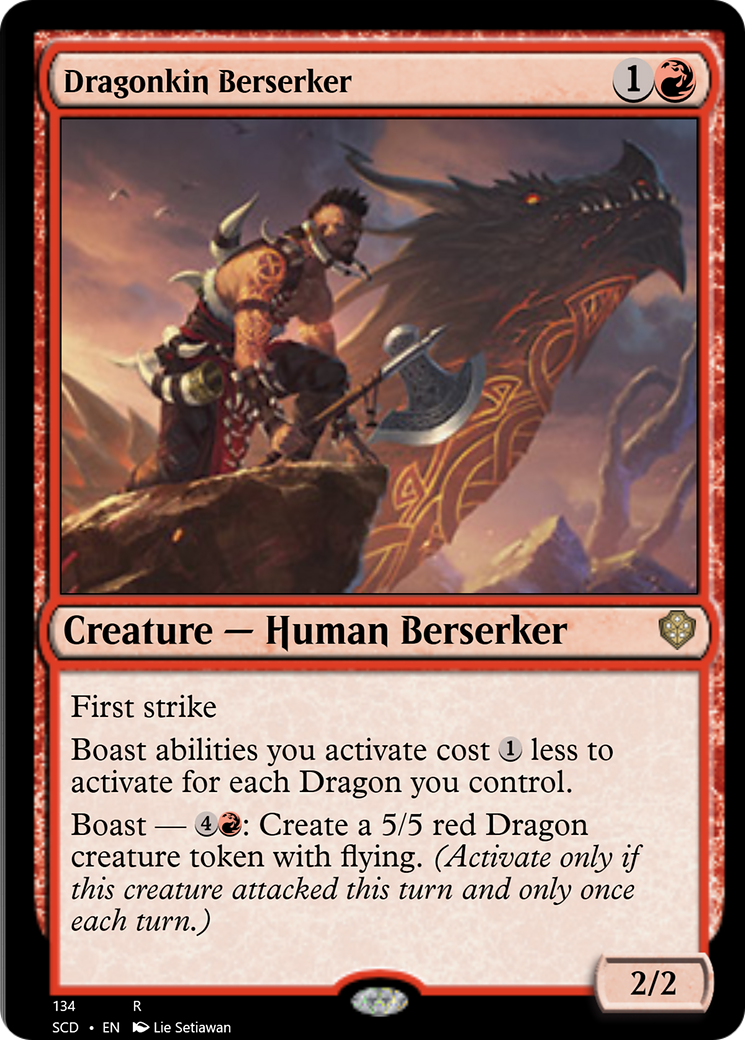 Dragonkin Berserker [Starter Commander Decks] | Odin's Place
