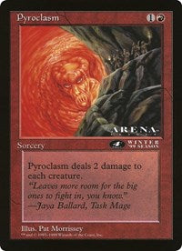 Pyroclasm (39873) [Version 2] (Oversized) [Oversize Cards] | Odin's Place