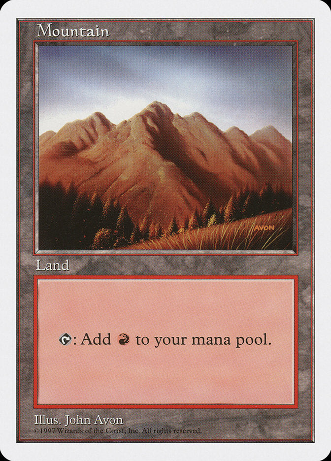 Mountain (444) [Fifth Edition] | Odin's Place