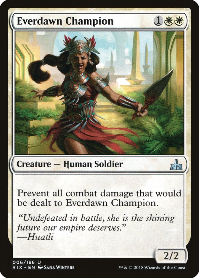 Everdawn Champion (6) [Rivals of Ixalan] | Odin's Place