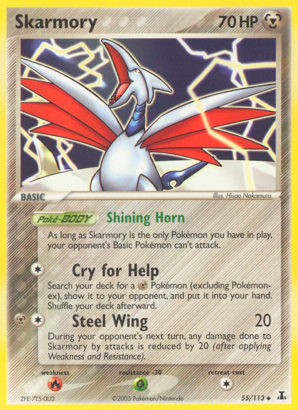 Skarmory (55/113) [EX: Delta Species] | Odin's Place