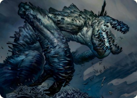 Necrogoyf Art Card [Modern Horizons 2 Art Series] | Odin's Place
