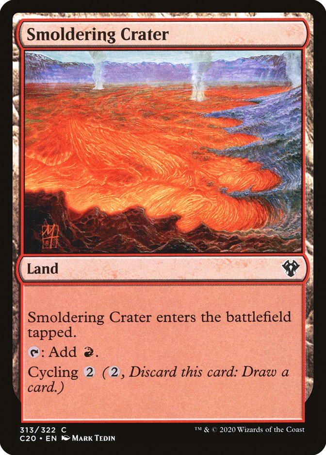 Smoldering Crater [Commander 2020] | Odin's Place