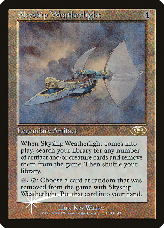Skyship Weatherlight (Kev Walker) [Planeshift] | Odin's Place