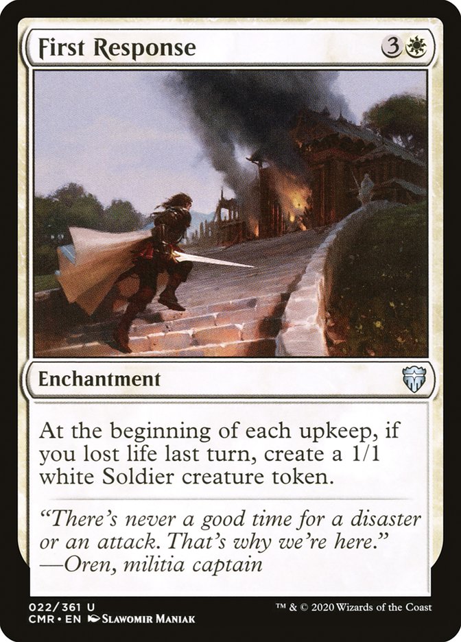 First Response [Commander Legends] | Odin's Place