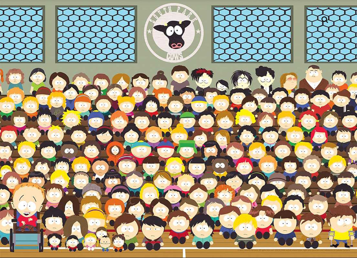 Jigsaw Puzzle: South Park Go Cows! | Odin's Place