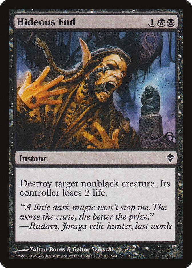 Hideous End (98) [Zendikar] | Odin's Place