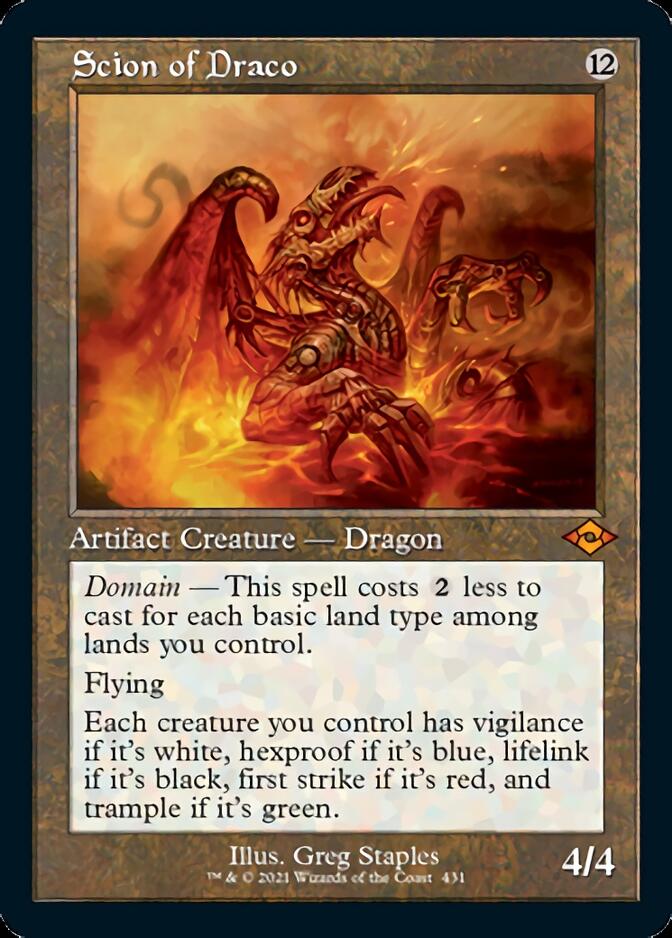 Scion of Draco (Retro) [Modern Horizons 2] | Odin's Place
