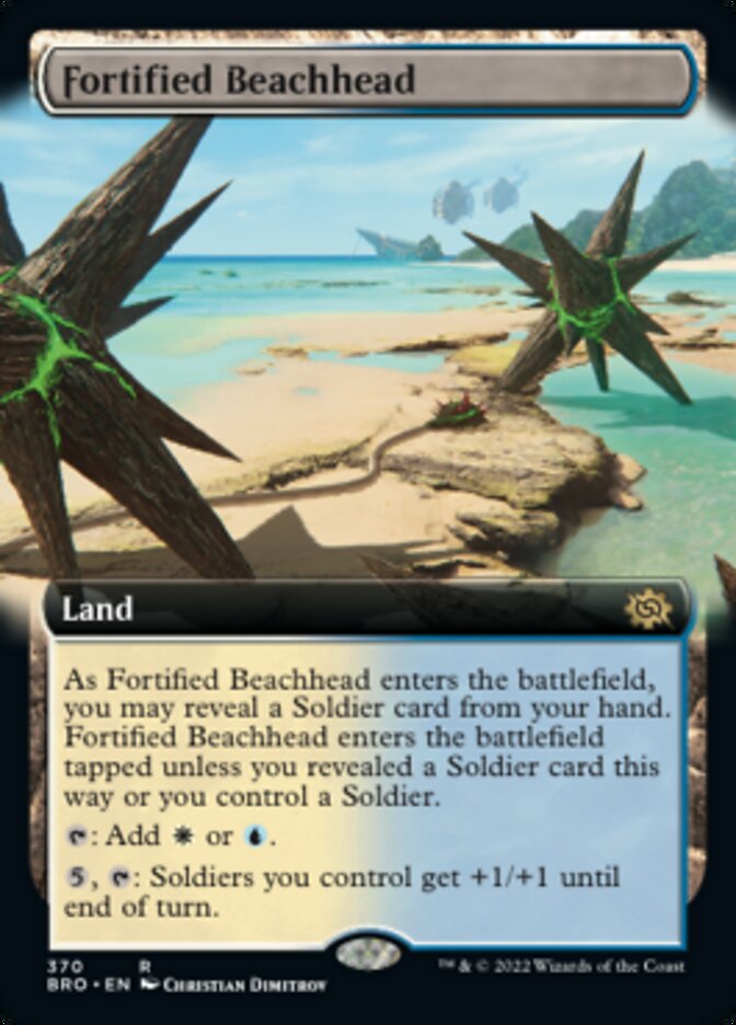 Fortified Beachhead (Extended Art) [The Brothers' War] | Odin's Place