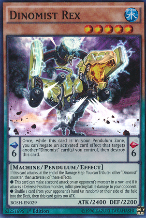 Dinomist Rex [BOSH-EN029] Super Rare | Odin's Place