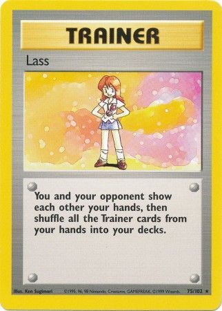 Lass (75/102) [Base Set Unlimited] | Odin's Place