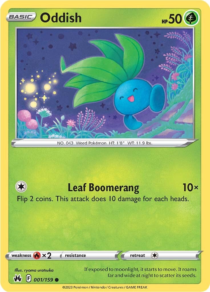 Oddish (001/159) [Sword & Shield: Crown Zenith] | Odin's Place